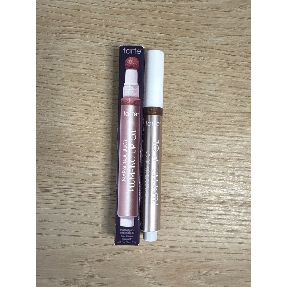 Tarte Maracuja Juicy Plumping Lip Oil Shimmering Mulberry 2.7ml New in Box